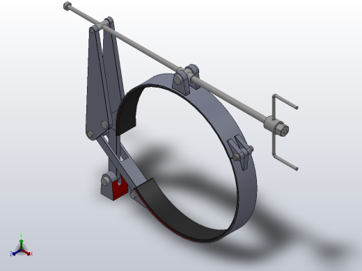 BB-MM系列带式制动器_BB900-110MM