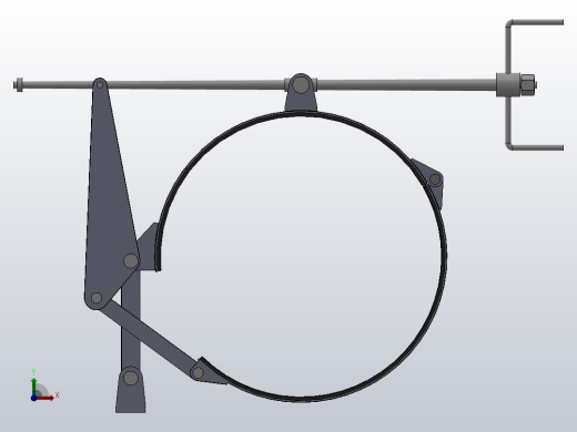 BB-MM系列带式制动器_BB900-110MM前视缩略图