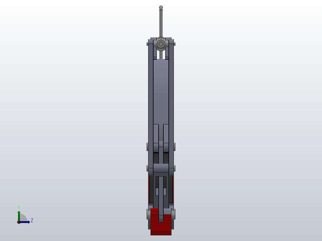 BB-MM系列带式制动器_BB900-110MM左视图
