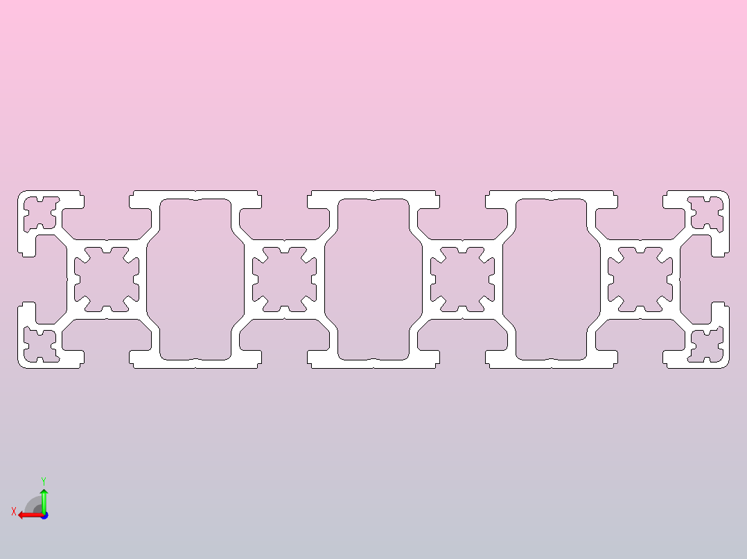 大量铝型材可供选择后视图