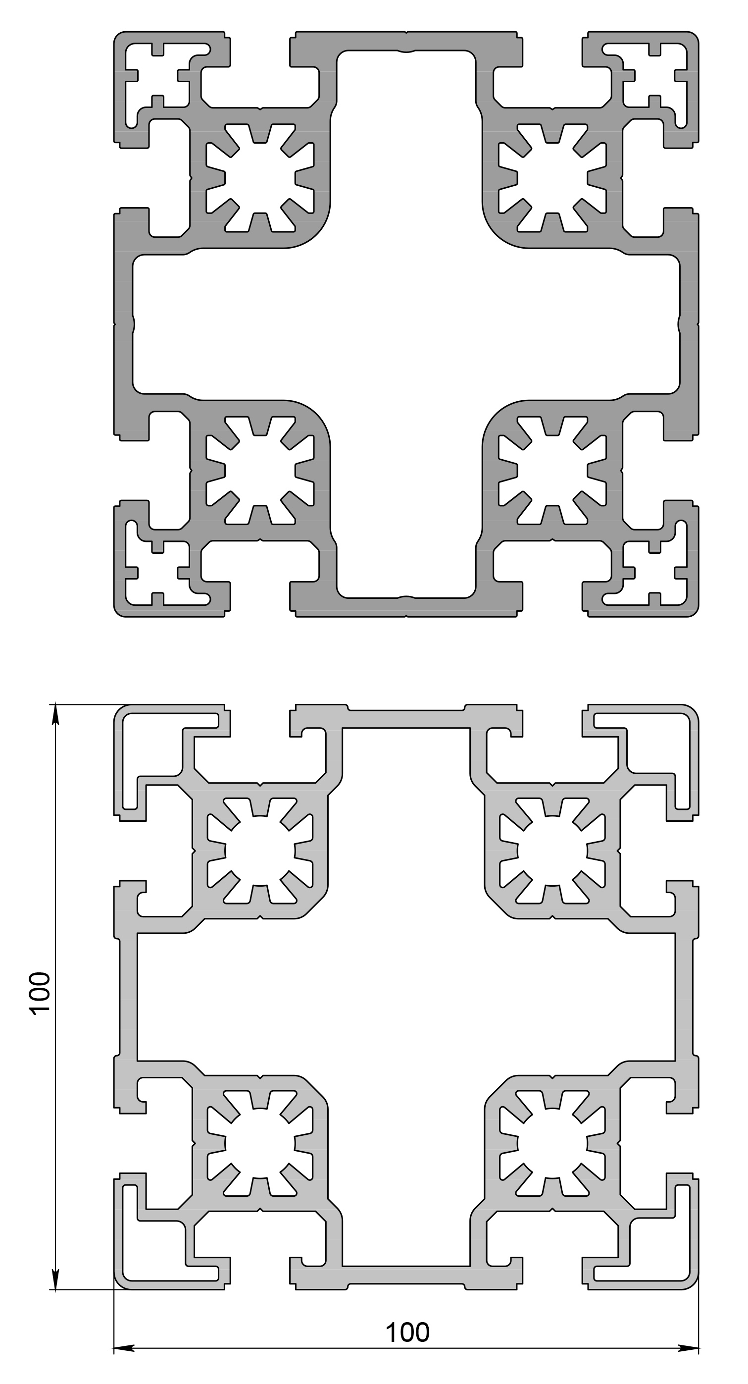 大量铝型材可供选择