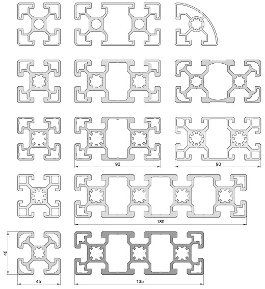 大量铝型材可供选择缩略图
