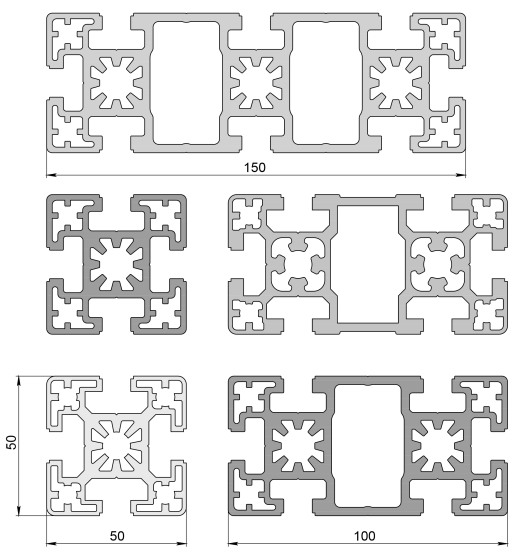 大量铝型材可供选择缩略图