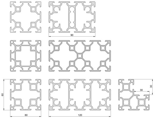 大量铝型材可供选择缩略图