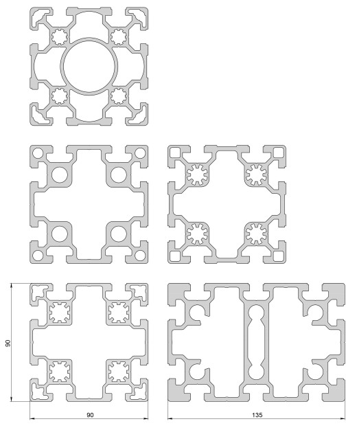 大量铝型材可供选择缩略图