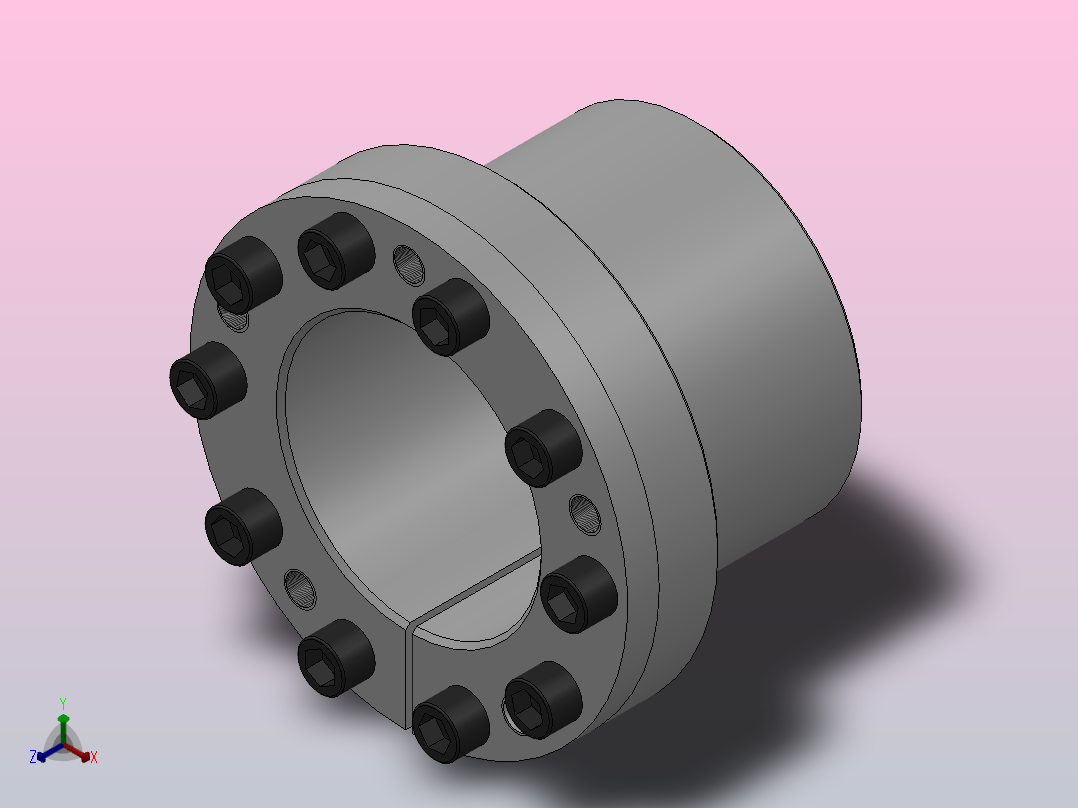 R02型胀紧联接套_R02-65-84主视图