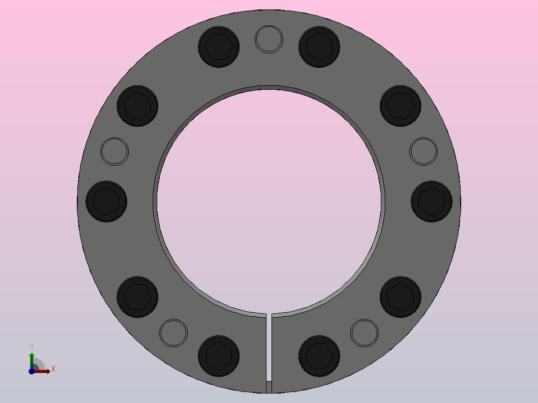 R02型胀紧联接套_R02-65-84前视图