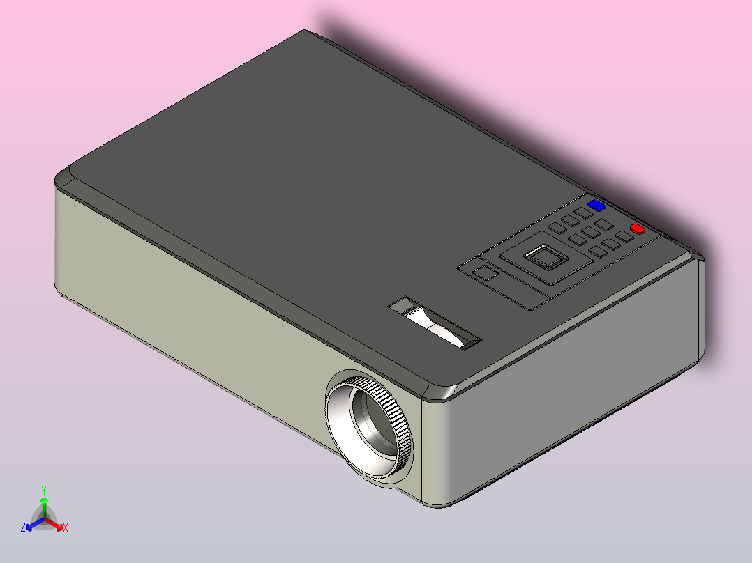 宏碁DSV0008投影仪主视图