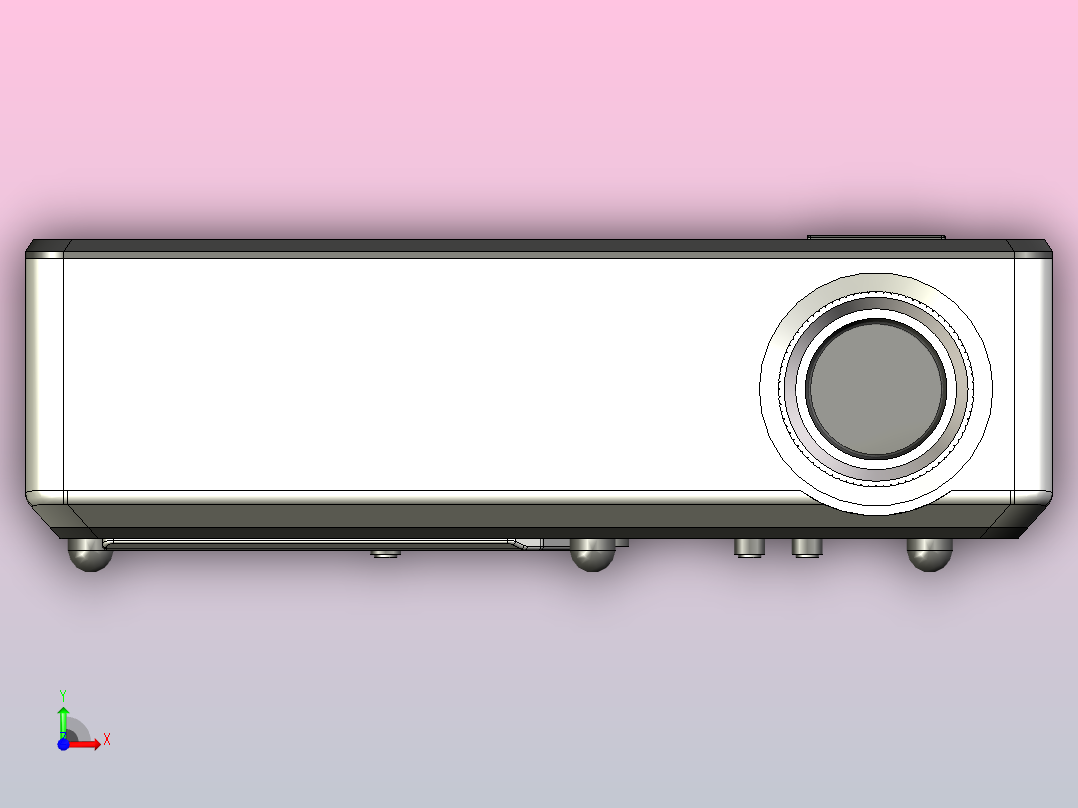 宏碁DSV0008投影仪前视图