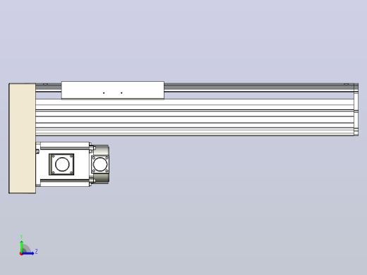 日规模组半封闭丝杆TPA-HNR-220D-3210C-L350-MP-C-P1K-N3左视缩略图