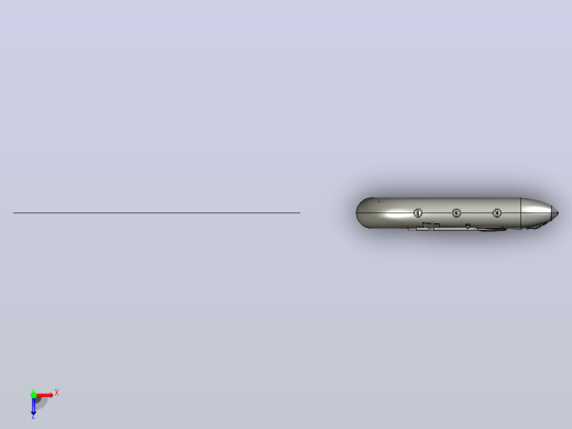 造型皮艇模型俯视缩略图