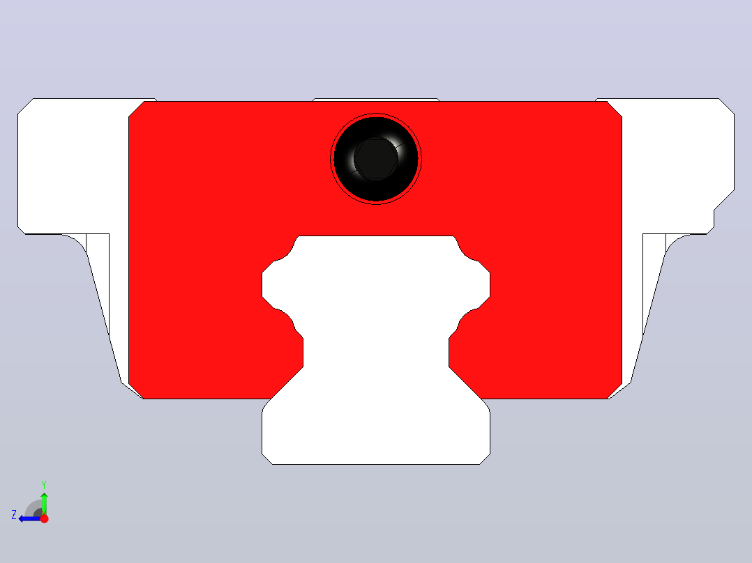 直线导轨HGW15CA1R150Z0C右视图