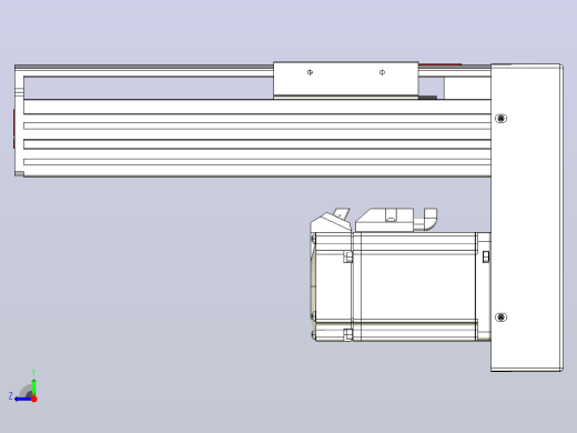 日规模组半封闭丝杆TPA-HNR-85D-1610C-L100-MP-Y-P20-N3右视缩略图