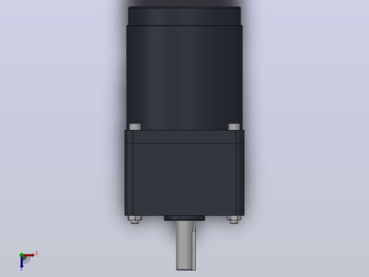 70AC(15W)微型交流（齿轴）组合型电机[70YS15WGV22-70GK10HK]俯视缩略图