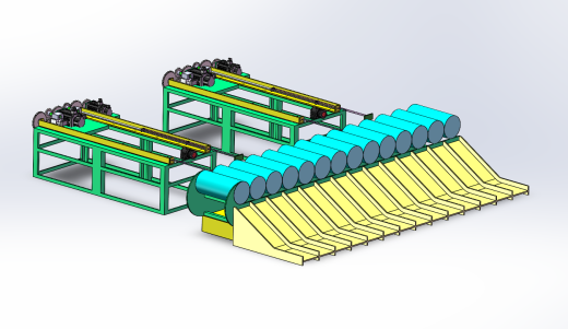 铸件分拣机器人设计（SW+CAD+说明书）缩略图
