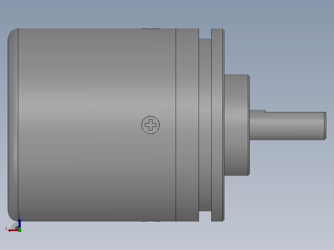 GSP3806-003系列编码器_GSP3806-003左视图