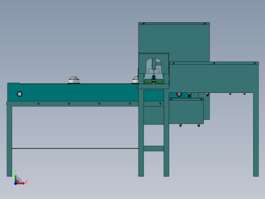 餐具包装纸袋包装机（sw12可编辑+CAD+说明书）前视缩略图