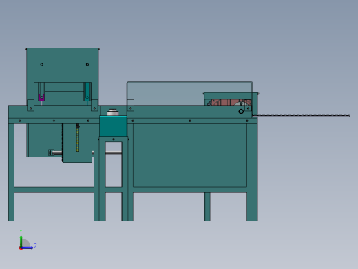 餐具包装纸袋包装机（sw12可编辑+CAD+说明书）左视缩略图