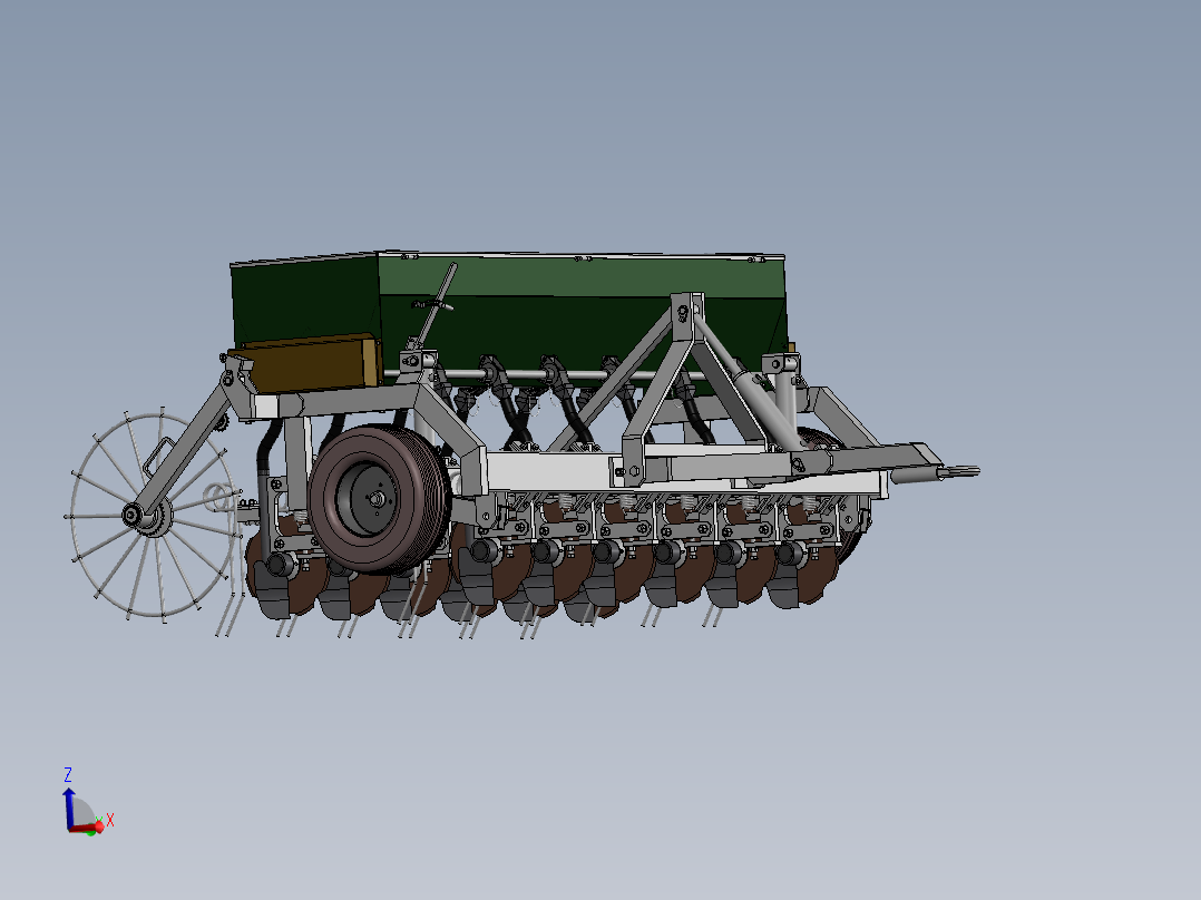 ZDH-NY-001 播种机主视图