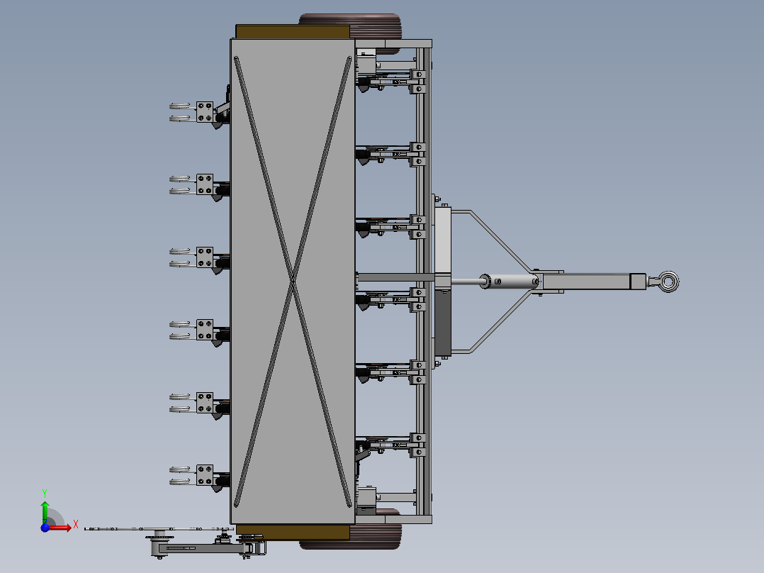ZDH-NY-001 播种机前视图