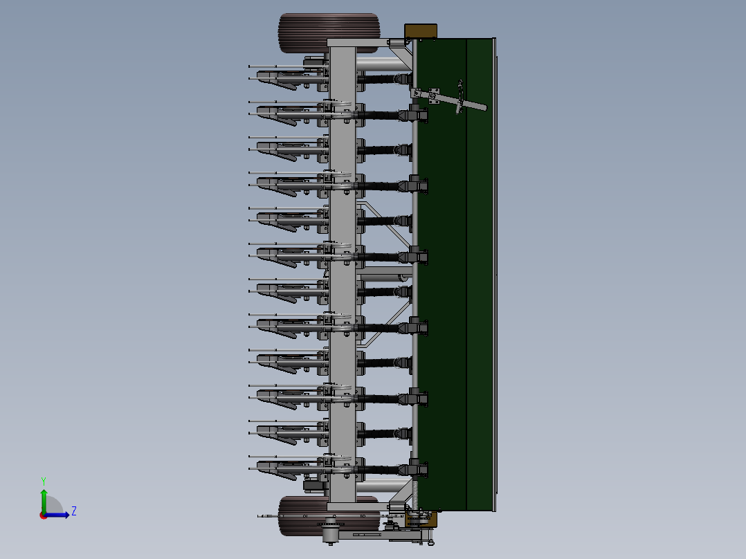 ZDH-NY-001 播种机左视图
