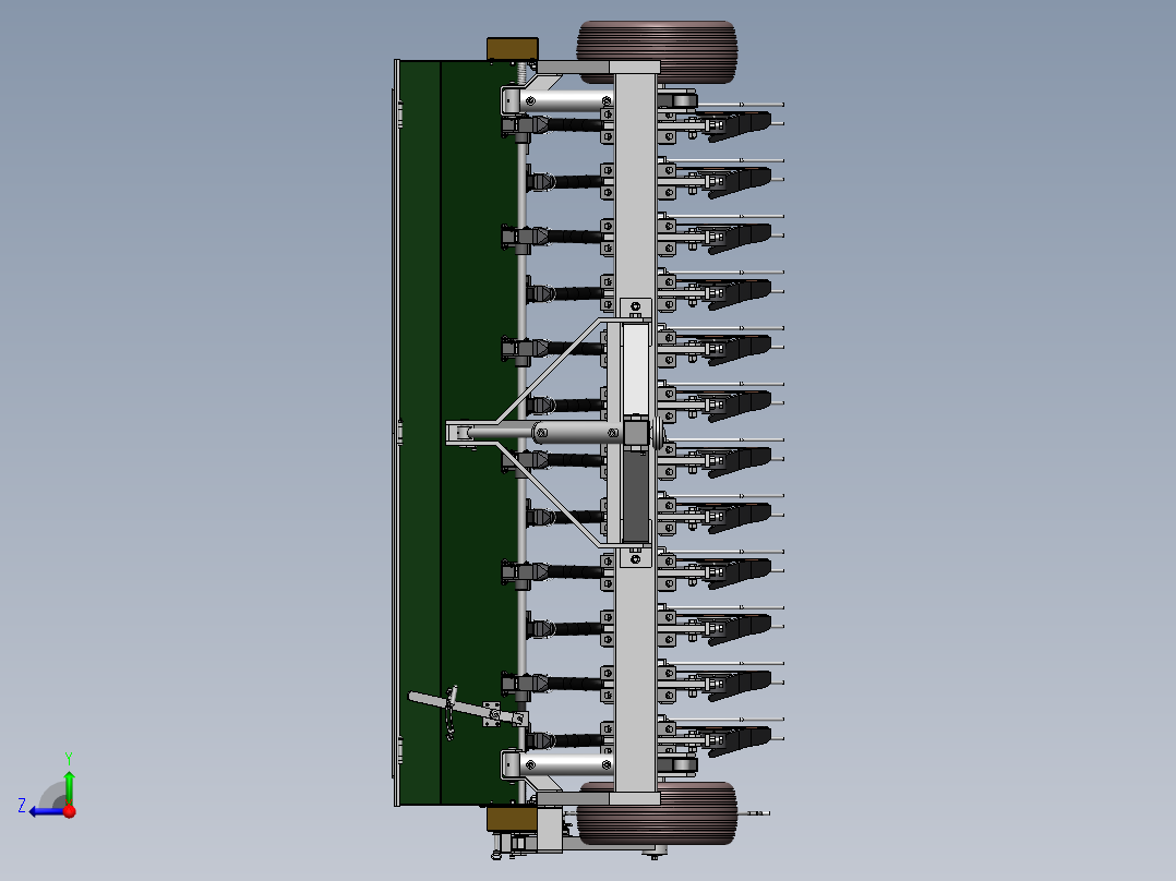 ZDH-NY-001 播种机右视图