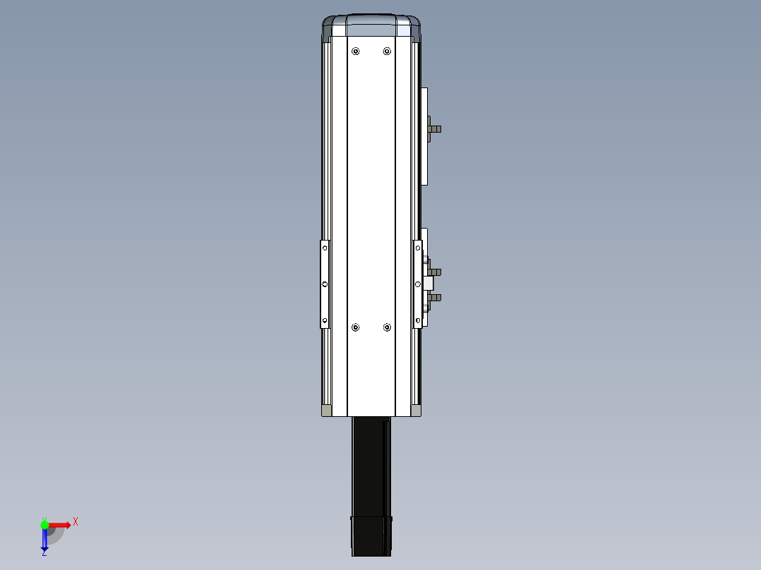 Toyo东佑达直线模组-ETH12-150-BC-100W+煞車俯视图