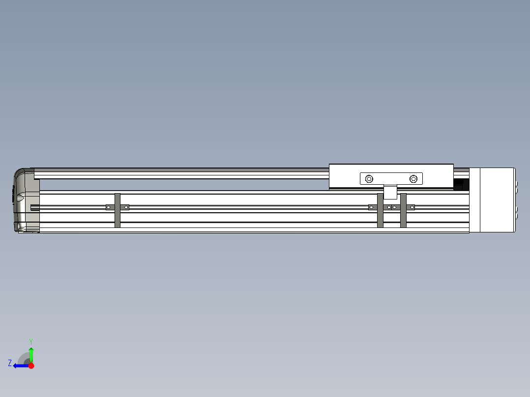 Toyo东佑达直线模组-ETH14-300-BL-400W右视图