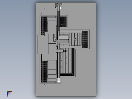 加工中心数控机床设备俯视缩略图