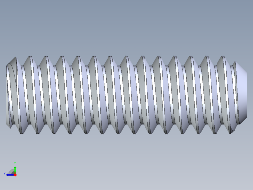 UNC 平头紧定螺钉-UNC SET SCREW 5-40 x0.375.STEP右视缩略图