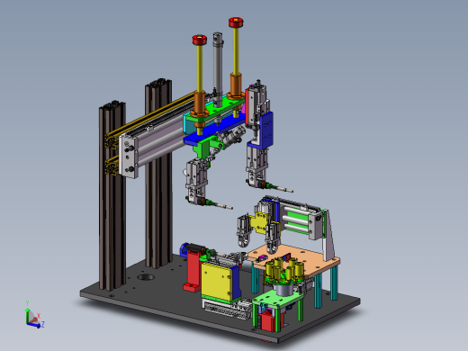 电机转子装配检测移栽设备