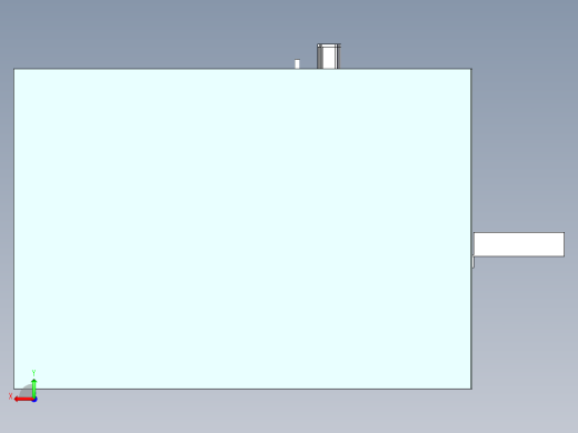 家用洗碗机三维模型后视缩略图
