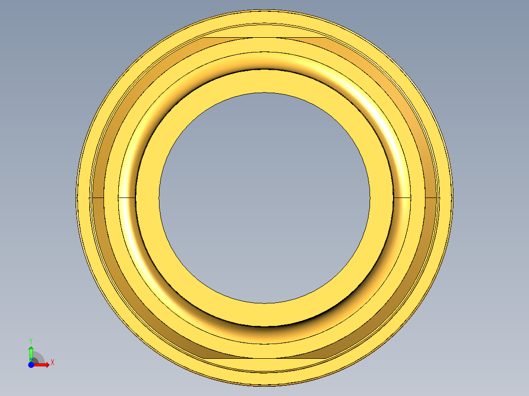 27QBRO 与男性螺纹黄铜联盟结束前视图