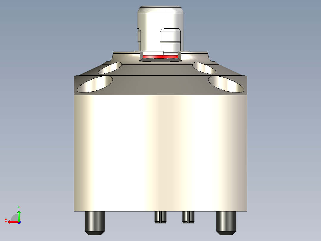 KOSMEKSFA2000-G0A-120多系列多零件图纸模型多系列多零件图纸模型后视图