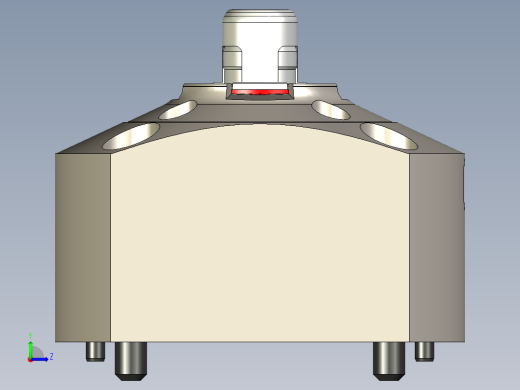 KOSMEKSFA2000-G0A-120多系列多零件图纸模型多系列多零件图纸模型左视缩略图