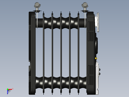 便携式散热器俯视缩略图