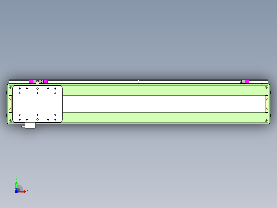 威洛博LC系列3d模型模组LC17E2Y-S850前视图