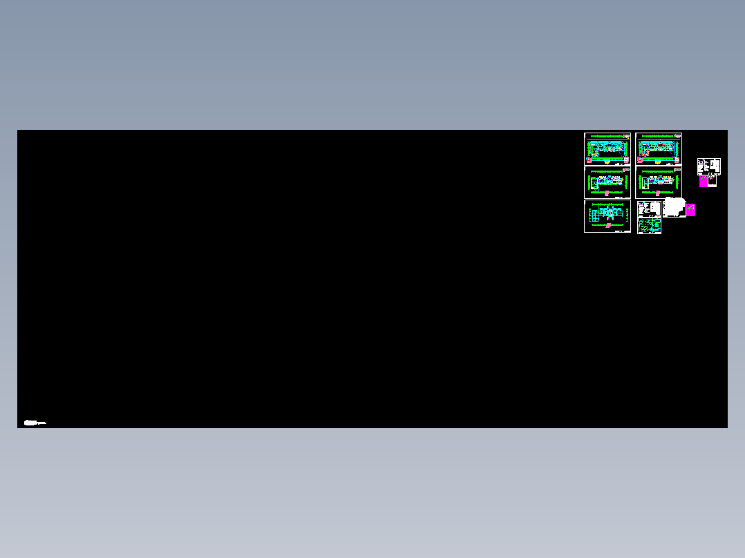 昆山世茂商业楼通风空调设计图