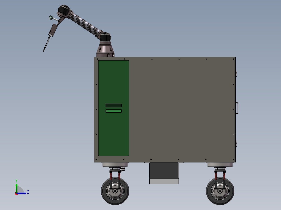 1346 储物空间左视图