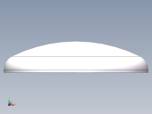 THA碟形封头DN2300前视缩略图