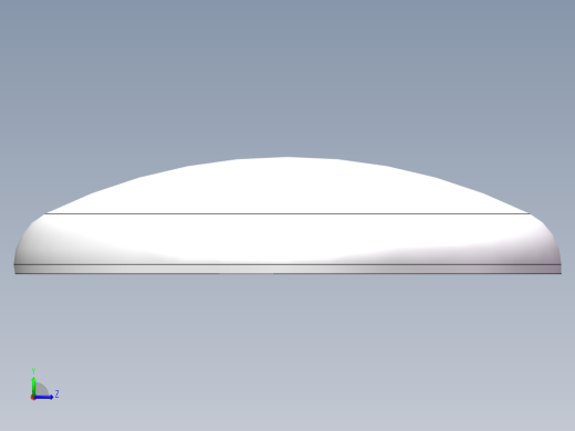 THA碟形封头DN2300左视缩略图