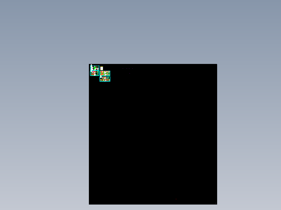 某单位综合楼地暖施工图