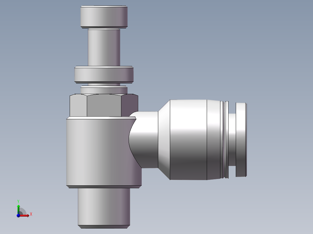 节流阀PSL801A（1分8厘）前视图