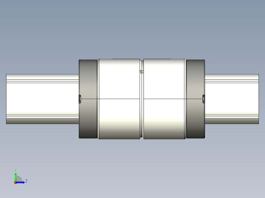 滚珠花键19款左视图