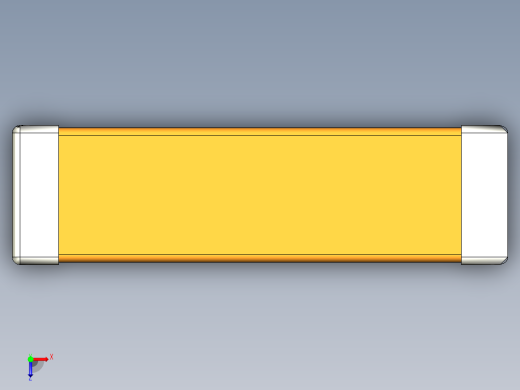 元器件3D封装C1206_09035俯视缩略图