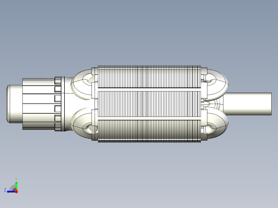 1315手工雕刻机PROE设计右视图