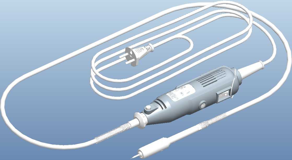 1315手工雕刻机PROE设计