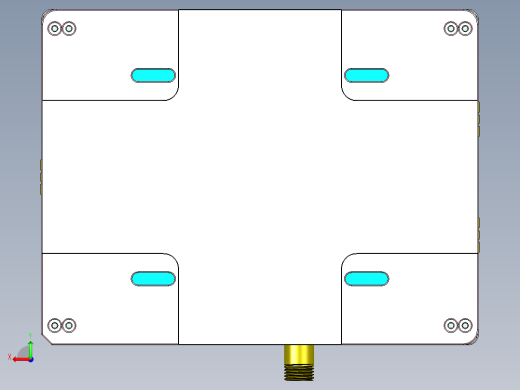 REACHER-A-笔记本CNC工装夹具三维模型cnc3后视缩略图