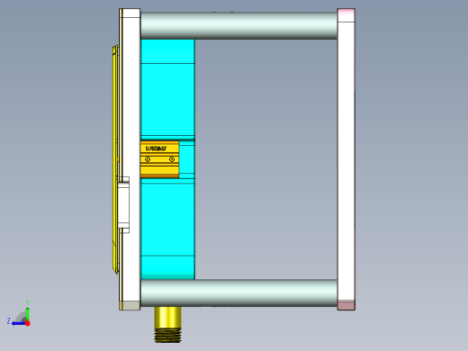 REACHER-A-笔记本CNC工装夹具三维模型cnc3右视缩略图