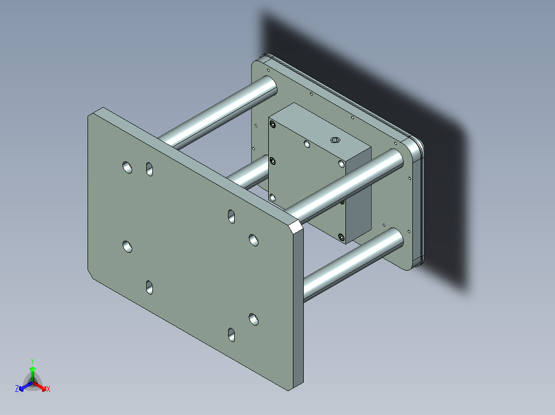 MCLG-C-cnc4笔记本CNC工装夹具三维模型_2asm_0123主视图